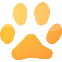 footprints cat icon