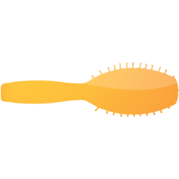 hair brush 3 icon