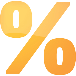 percentage 3 icon