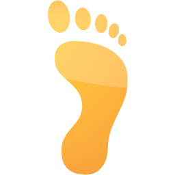 right footprint icon