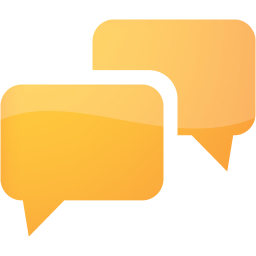 speech bubble 2 icon