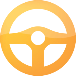 steering wheel icon