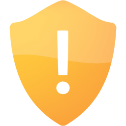 warning shield icon