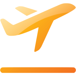 airplane takeoff icon