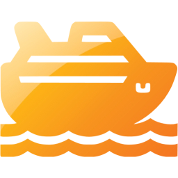 cruise ship icon