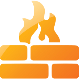 Web 2 Orange Firewall Icon Free Web 2 Orange Firewall Icons Web 2 Orange Icon Set