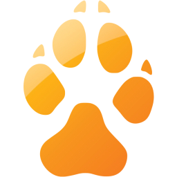 footprints dog icon