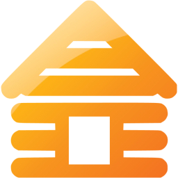 log cabin icon