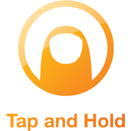 tap and hold 2 icon