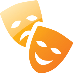 theatre masks icon