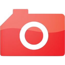 Web 2 red camera icon - Free web 2 red camera icons - Web 2 red icon set