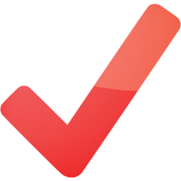 Web 2 red checkmark icon - Free web 2 red check mark icons - Web 2 red ...