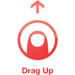 drag up 2 icon