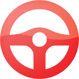 steering wheel icon