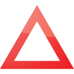 triangle outline icon