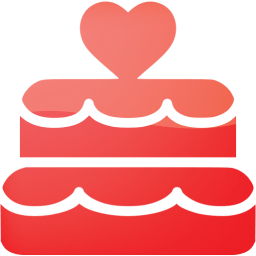 wedding cake icon