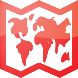 world map icon