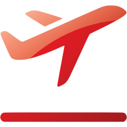 airplane takeoff icon