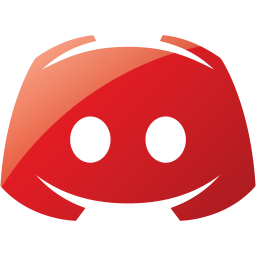 Web 2 ruby red discord 2 icon - Free web 2 ruby red site logo icons ...