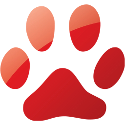 footprints cat icon