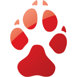 footprints dog icon