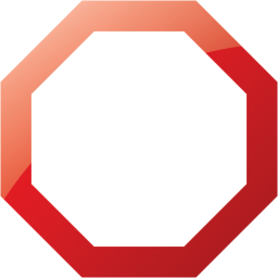 octagon outline icon