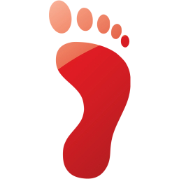 right footprint icon