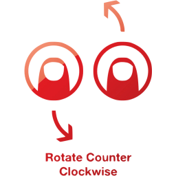 rotate counter clockwise 2 icon