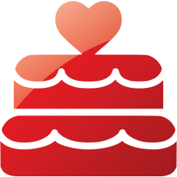 wedding cake icon