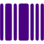 indigo barcode icon