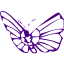 indigo butterfly 2 icon