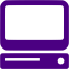 indigo computer icon