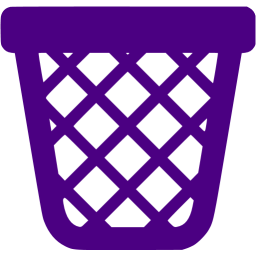 empty trash icon