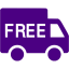 indigo free shipping icon