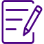 indigo notepad icon