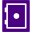 indigo safe icon