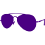 indigo sunglasses icon