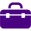 indigo tool box icon