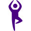 indigo yoga icon