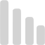 light gray bar chart 4 icon