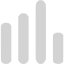 light gray bar chart 7 icon