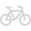 light gray bicycle icon