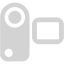 light gray camcoder icon