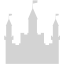 light gray castle icon