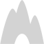 light gray cave icon