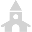 light gray church 3 icon