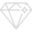 light gray diamond icon