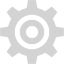 light gray engineering icon