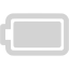 light gray full battery icon