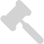 light gray gavel 2 icon